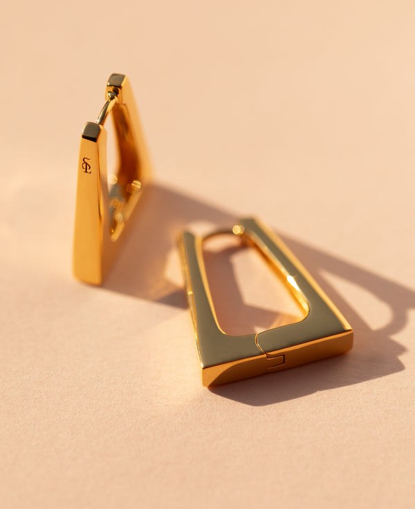 Alia Hoops Gold