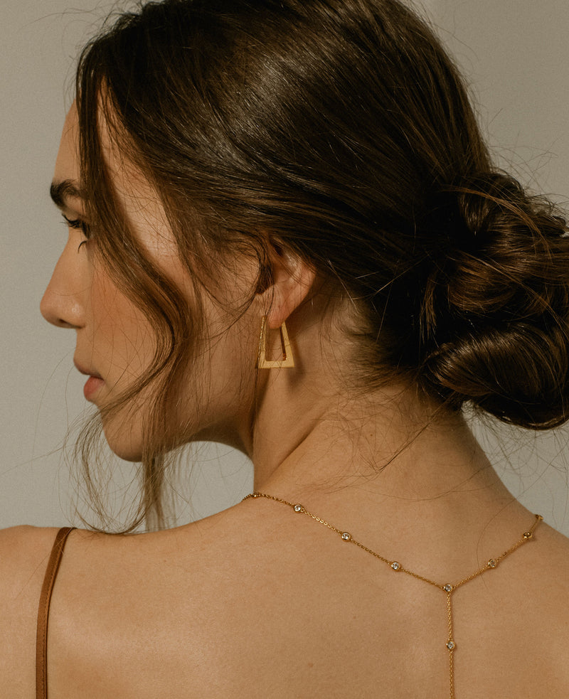 Alia Hoops - 18K Recycled Gold Plated