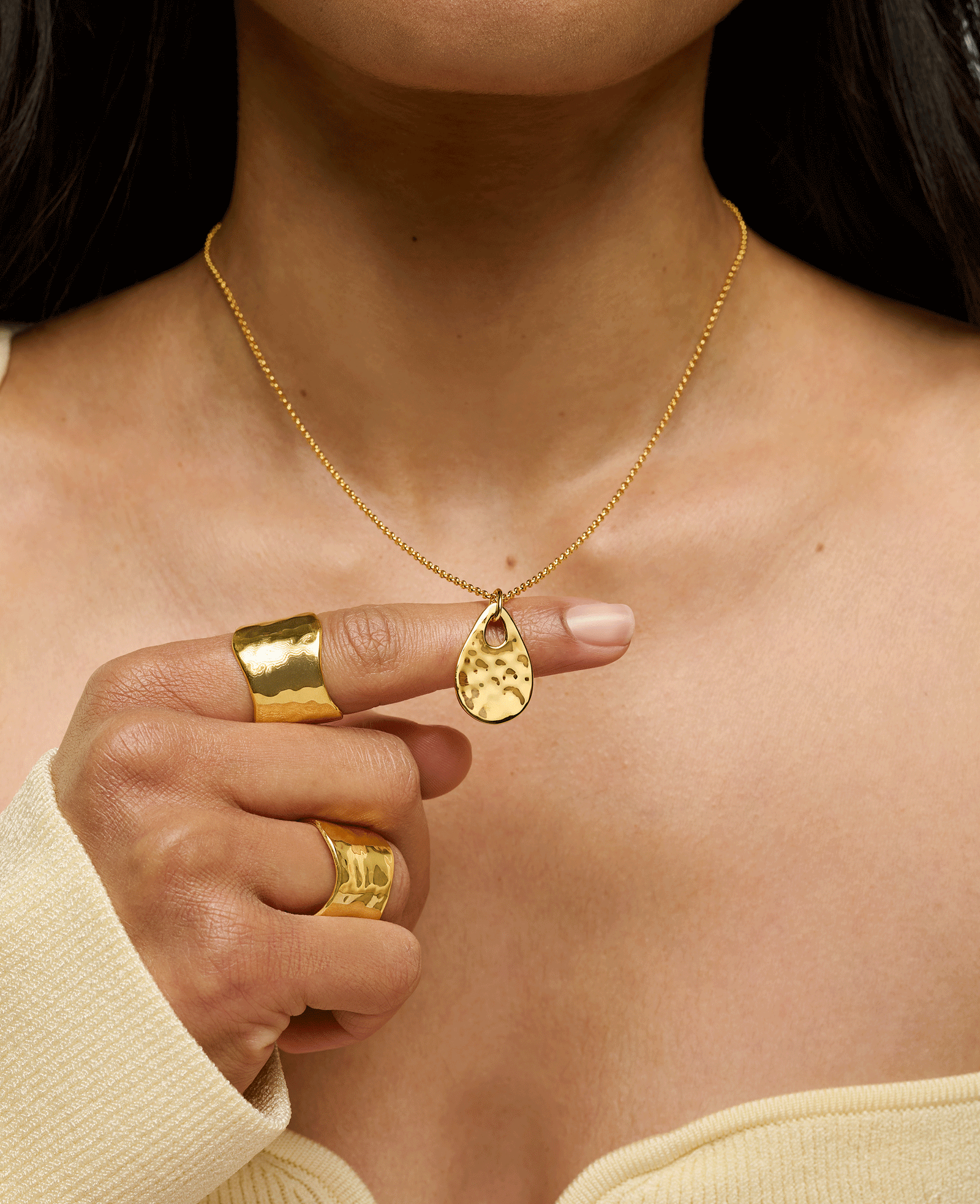 Calypso Necklace Gold Engravable Necklace Spells Of Love