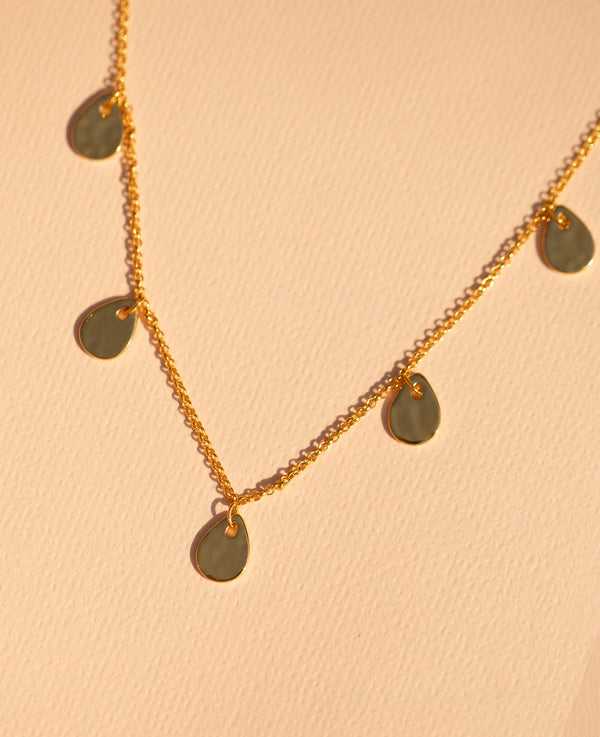 Calypso Charm Necklace Gold