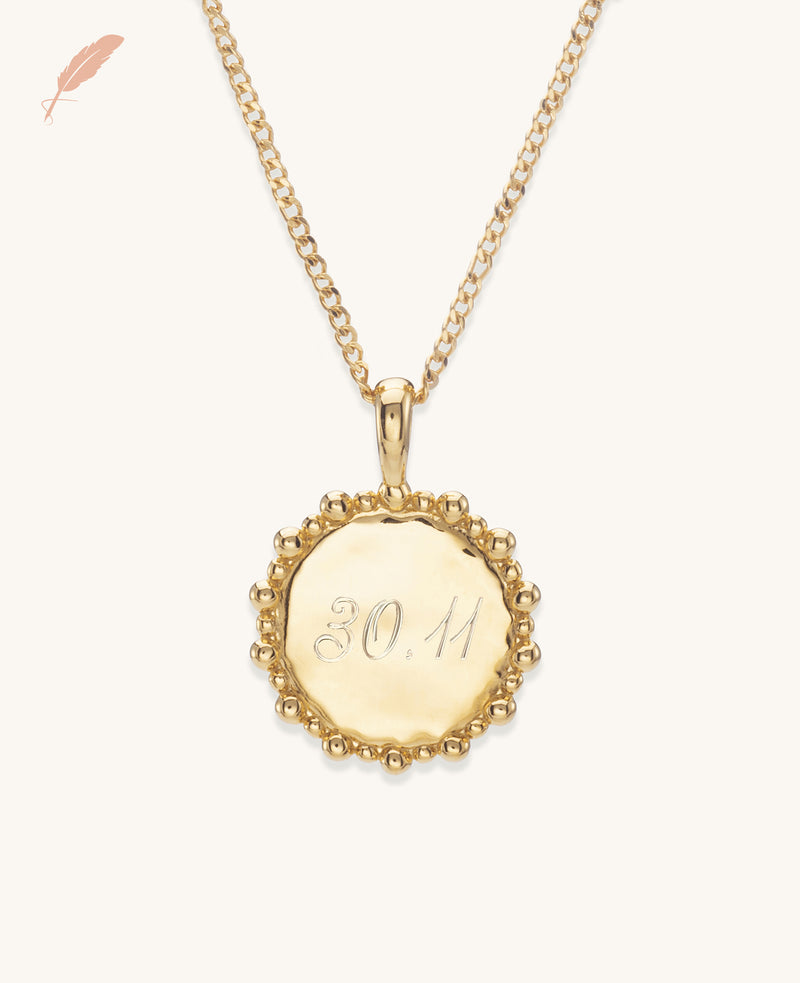 (PRE-ORDER) Engravable Sunshine Necklace