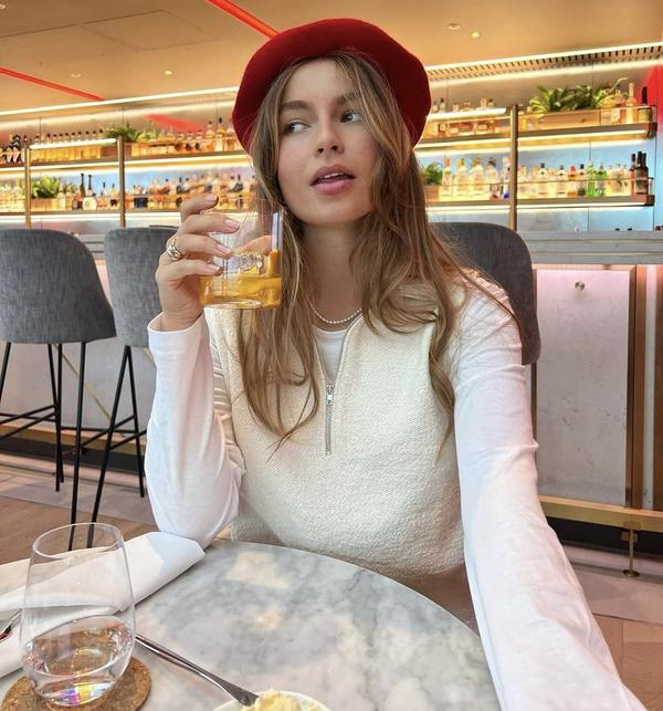 Emma Lou Proudlock in our Freshwater Baby Pearl Chocker Necklace 