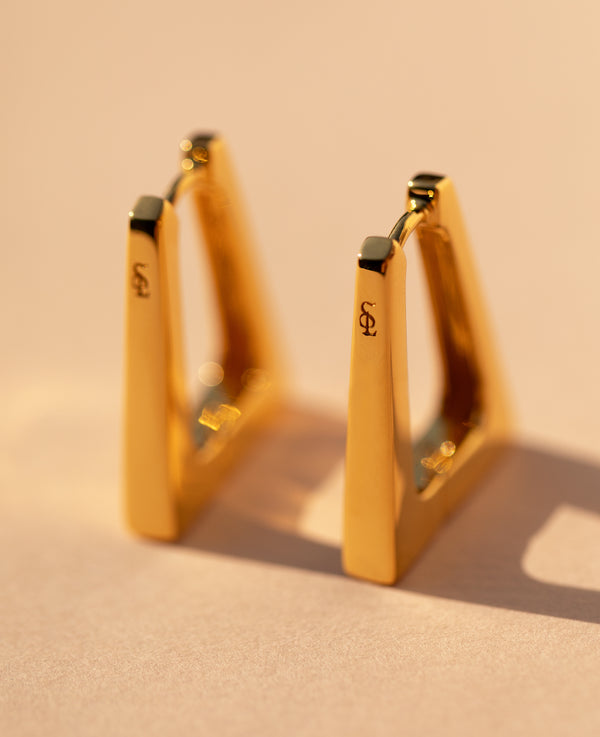 Alia Hoops Gold