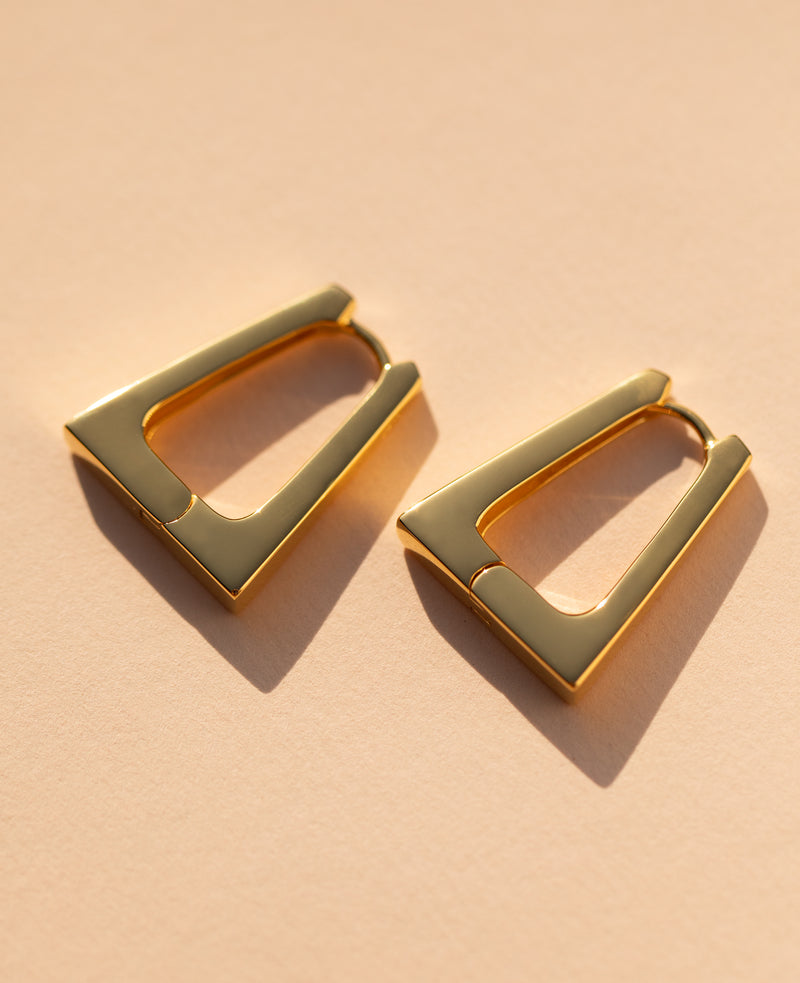 Alia Hoops Gold