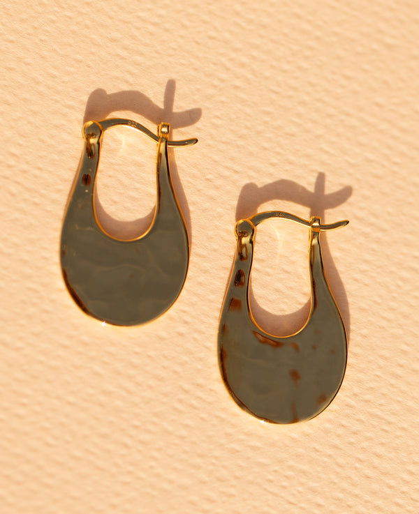 Small Calypso Hoops Gold