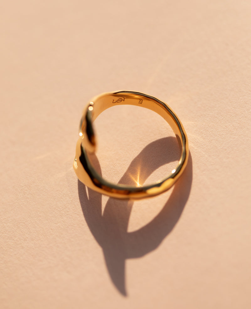 Double Calypso Ring Gold