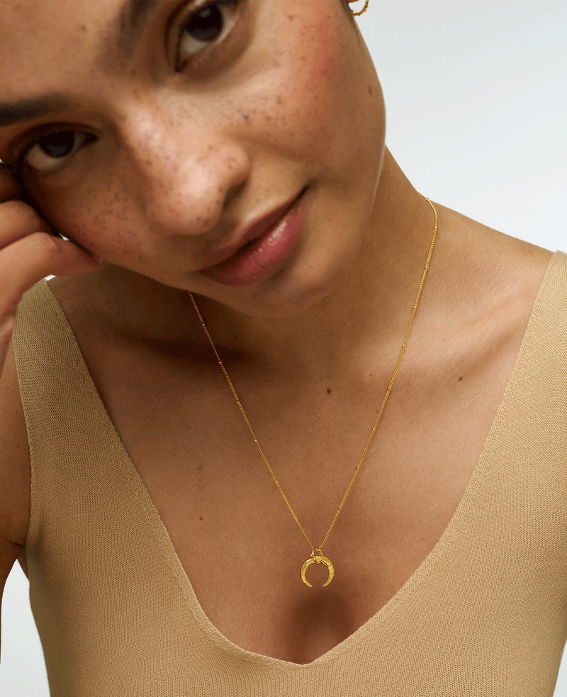 Calypso Horn Necklace