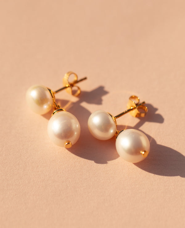 Pearl Droplet Earrings