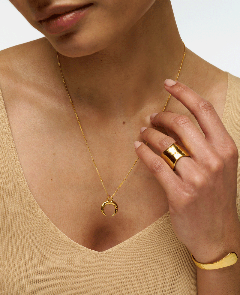 Calypso Horn Necklace